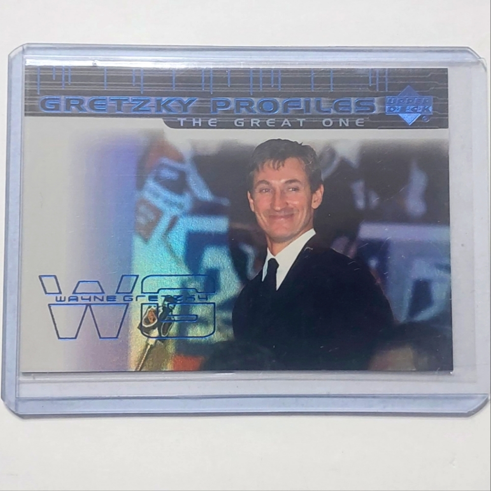 Wayne Gretzky 1999/2000 Upper Deck Gretzky Profiles Hockey Card